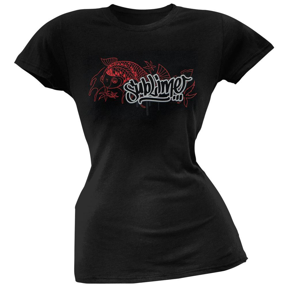 Sublime - Koi Juniors T-Shirt Juniors T-Shirts Sublime LG Black