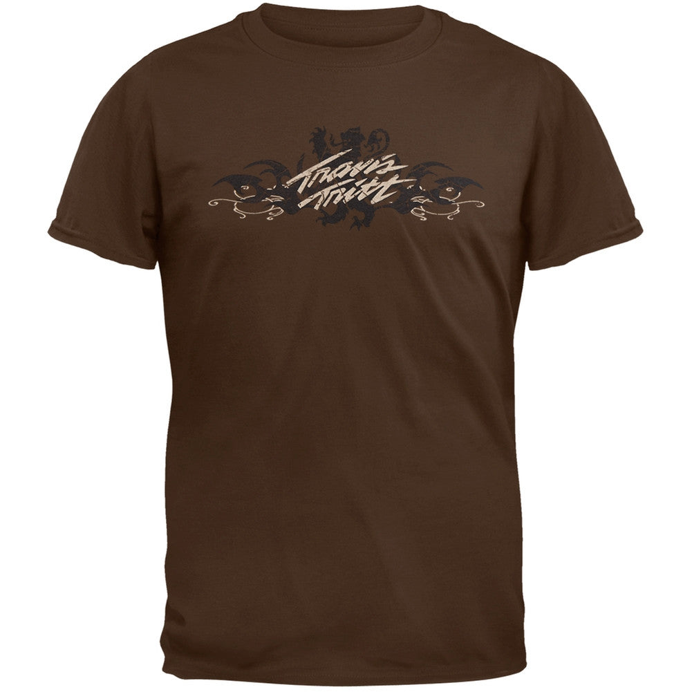 Travis Tritt - Tattoo Logo Lion 2009 Tour T-Shirt Men's T-Shirts Travis Tritt