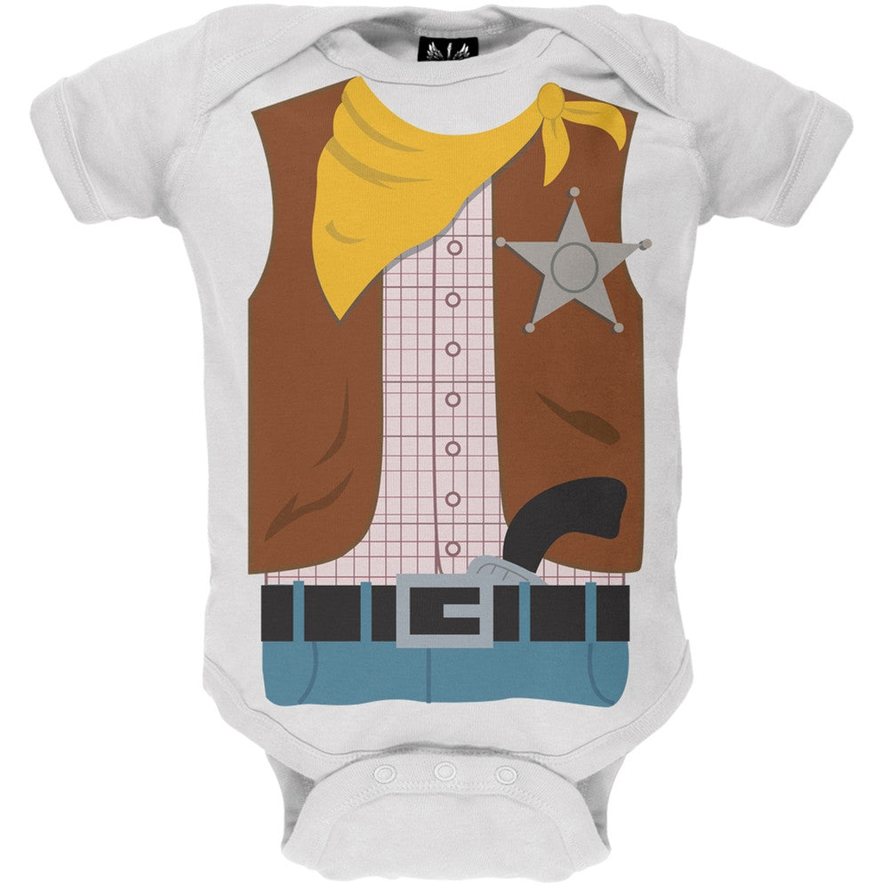 Halloween Cowboy Costume Baby One Piece Baby One Piece Old Glory