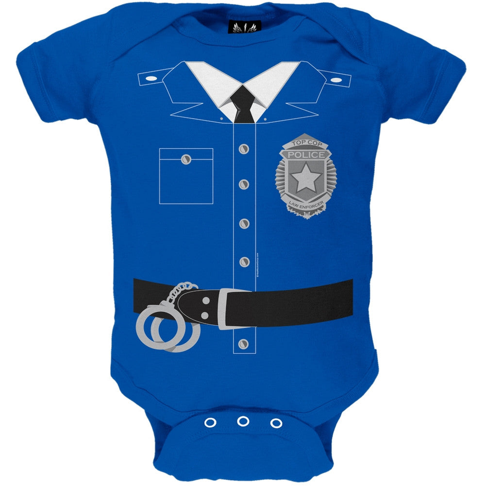 Policeman Costume Baby One Piece Baby One Piece Old Glory
