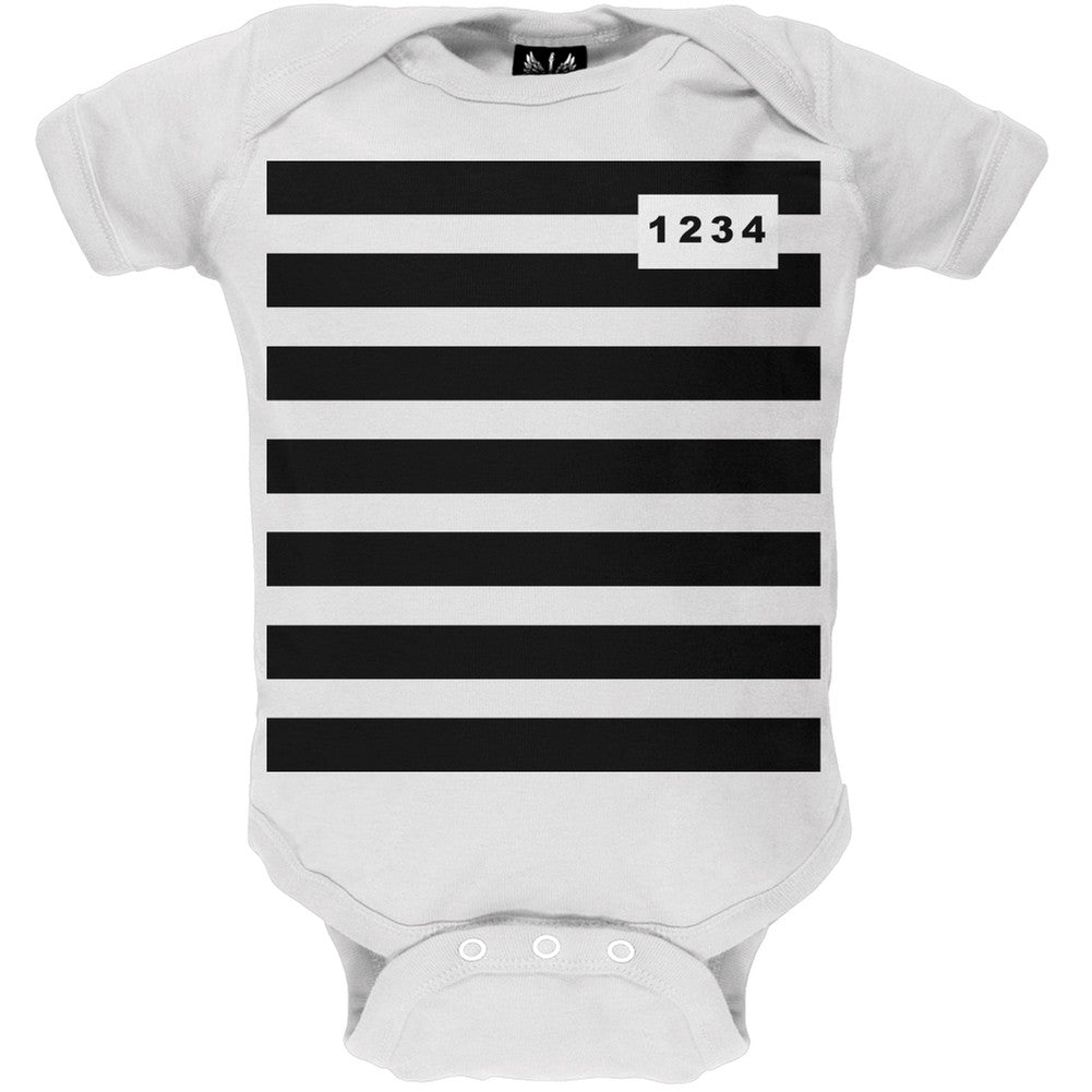 Prisoner Costume Baby One Piece Baby One Piece Old Glory