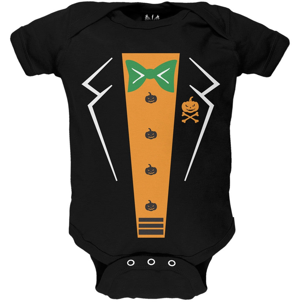 Pumpkin Tuxedo Costume Baby One Piece Baby One Piece Old Glory
