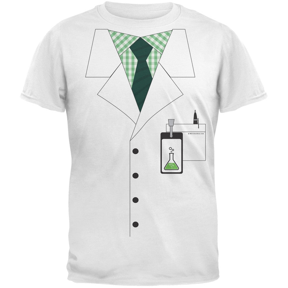 Halloween Scientist Costume T-Shirt Men's T-Shirts Old Glory