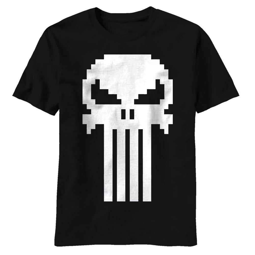 The Punisher - Skull Blocks T-Shirt Men's T-Shirts The Punisher