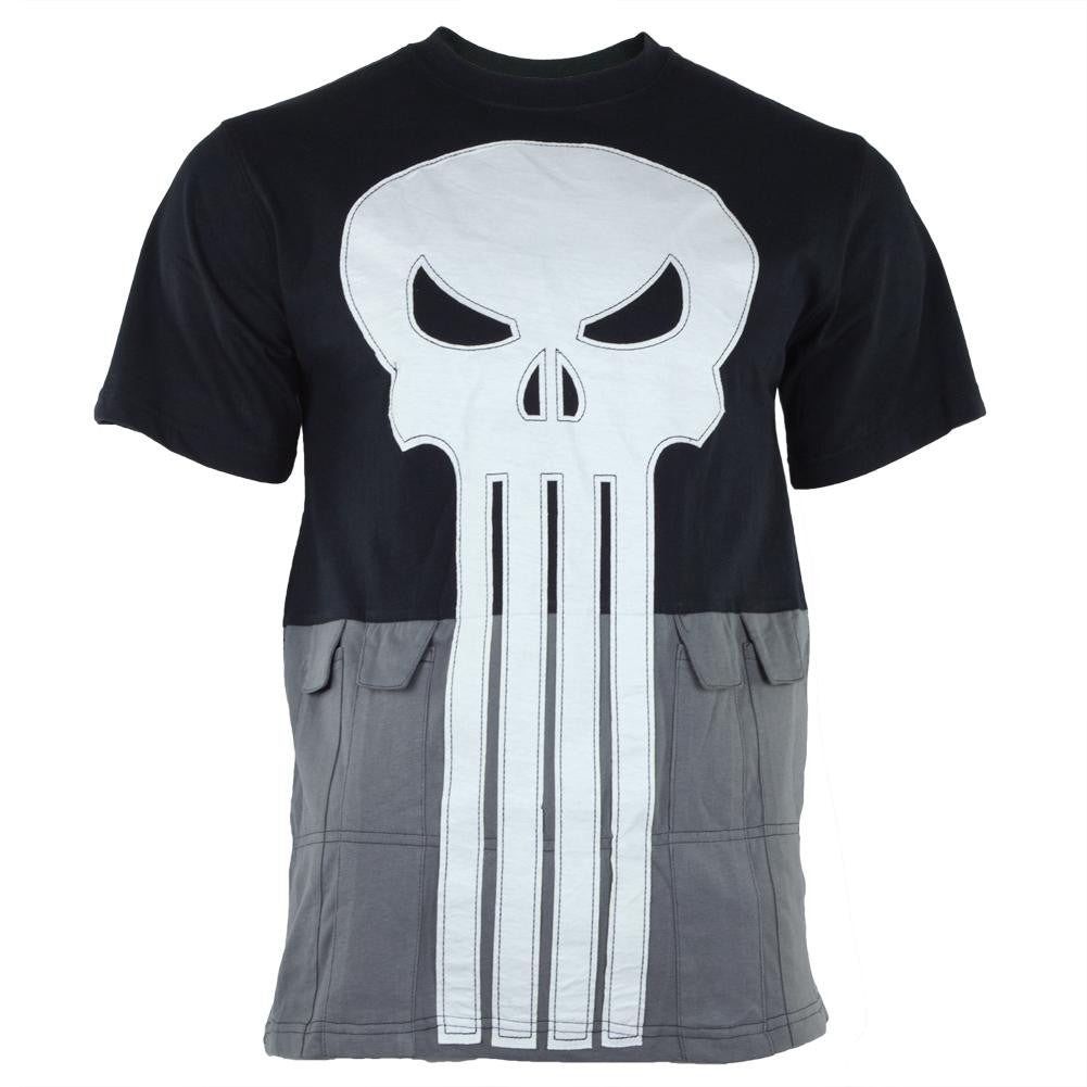 The Punisher - Sewn Punisher T-Shirt Men's T-Shirts The Punisher SM Black