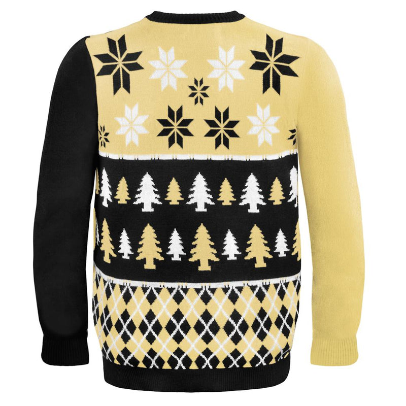 Pittsburgh Penguins - Busy Block Ugly Christmas Sweater Men's Sweaters Pittsburgh Penguins