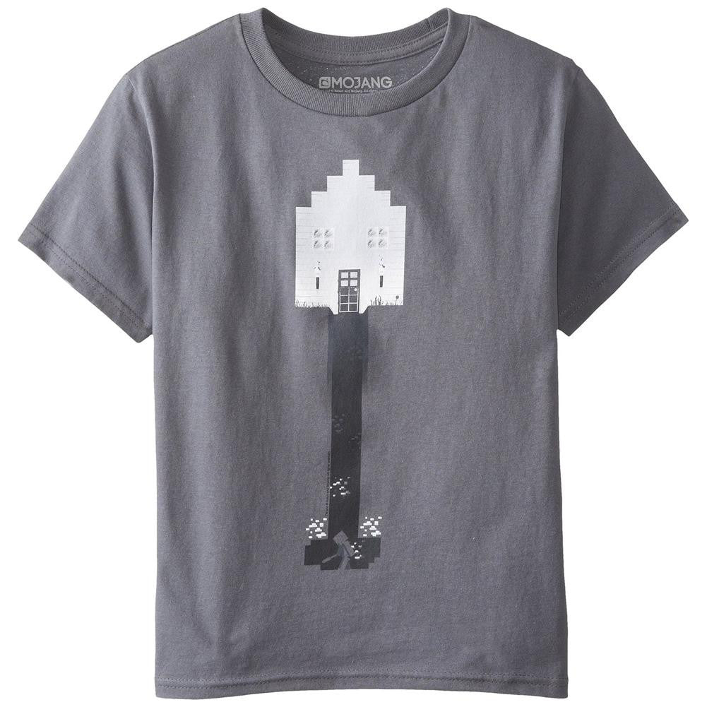 Minecraft - Shovel Youth T-Shirt Youth T-Shirts Minecraft YXS Grey