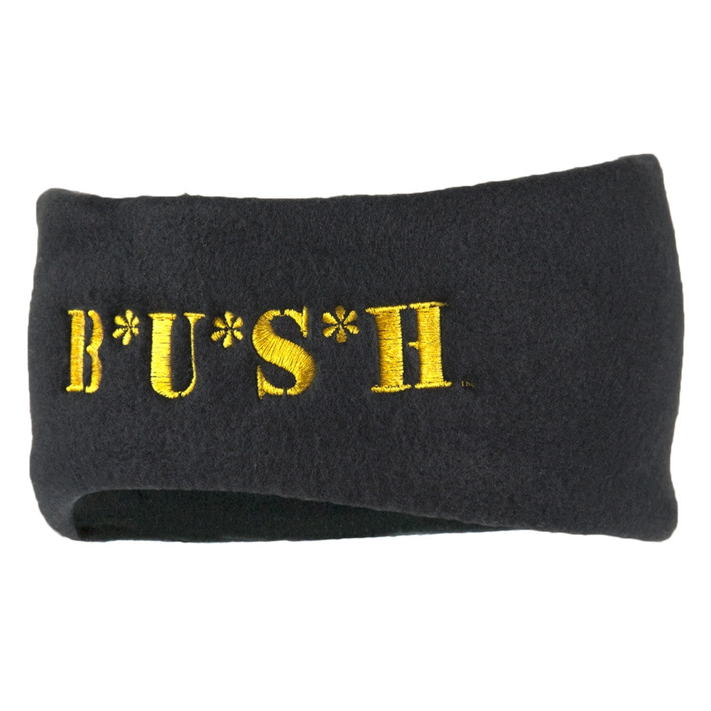 Bush - Mash Logo Fleece Ear Warmer Earbands Old Glory One Size Grey