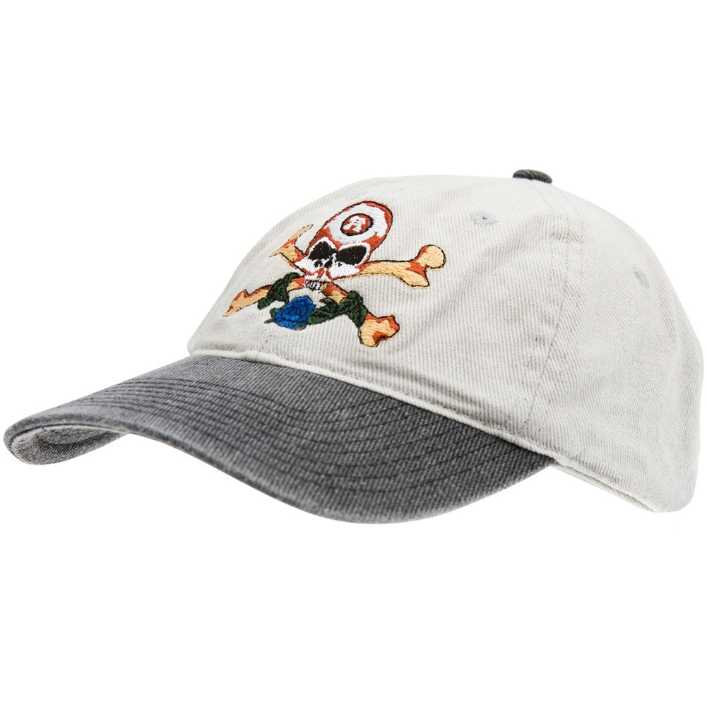 Alchemy - Crossbones - Baseball Cap - Tan/Black Adjustable Baseball Caps Old Glory