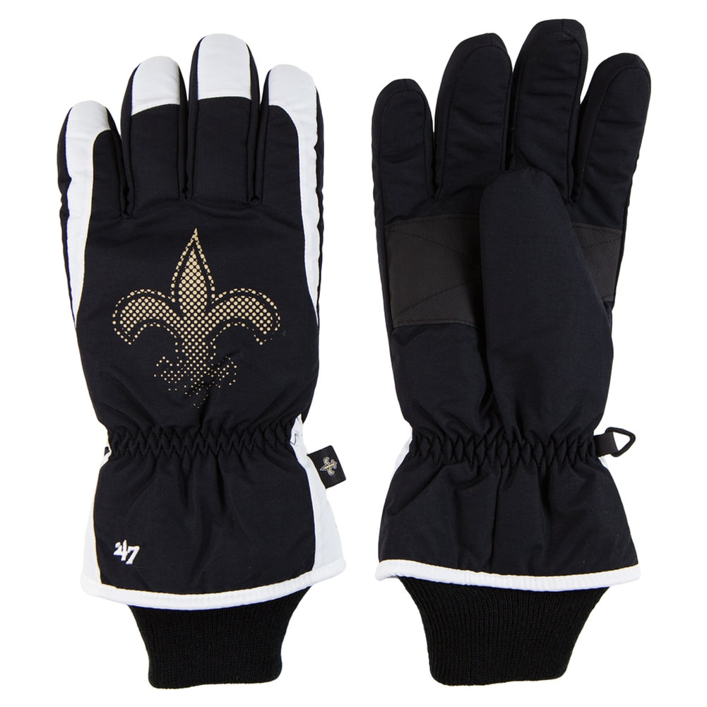 New Orleans Saints - Logo Glade Black Ski Gloves Gloves Old Glory OS Black