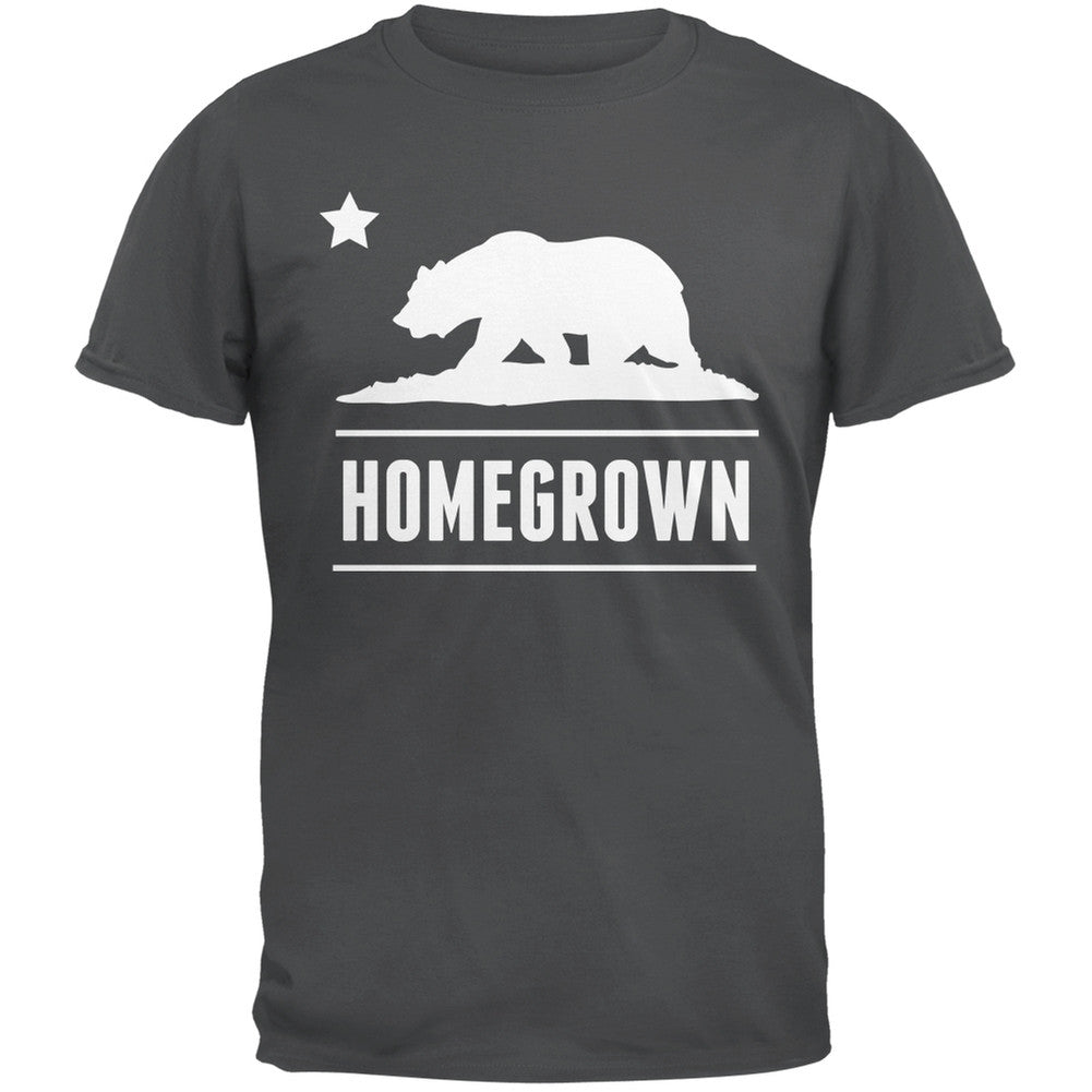 California Republic Homegrown Black T-Shirt Men's T-Shirts Old Glory