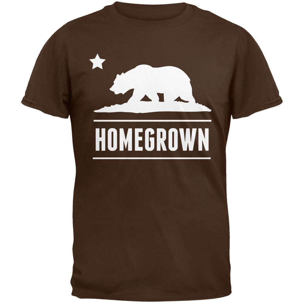 California Republic Homegrown Black T-Shirt Men's T-Shirts Old Glory