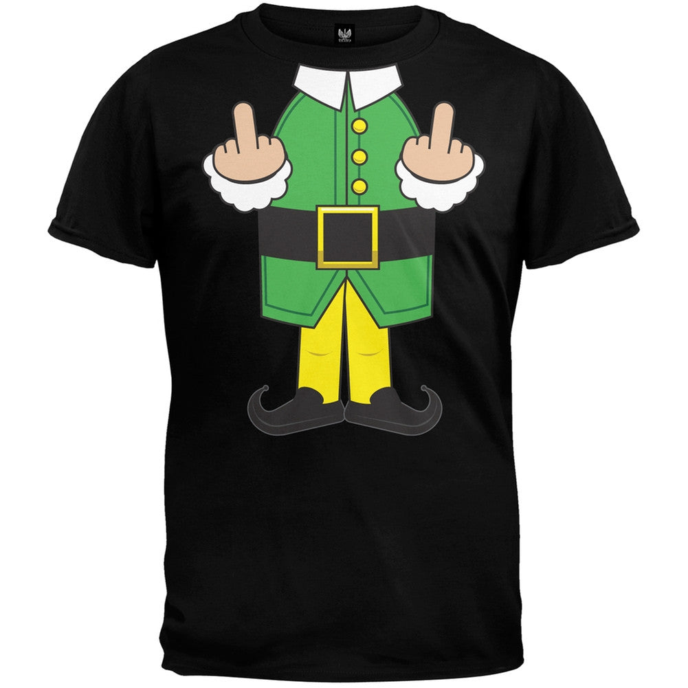 Elf Body Double Bird Costume White T-Shirt Men's T-Shirts Old Glory