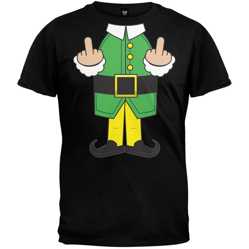 Elf Body Double Bird Costume White T-Shirt Men's T-Shirts Old Glory
