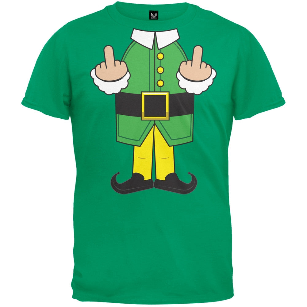 Elf Body Double Bird Costume White T-Shirt Men's T-Shirts Old Glory
