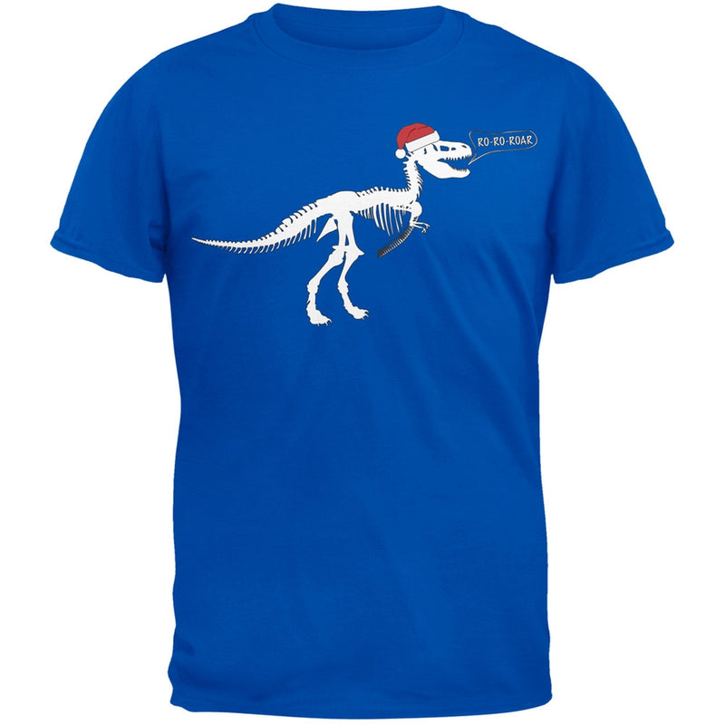 T-Rex Santa Green T-Shirt Men's T-Shirts Old Glory