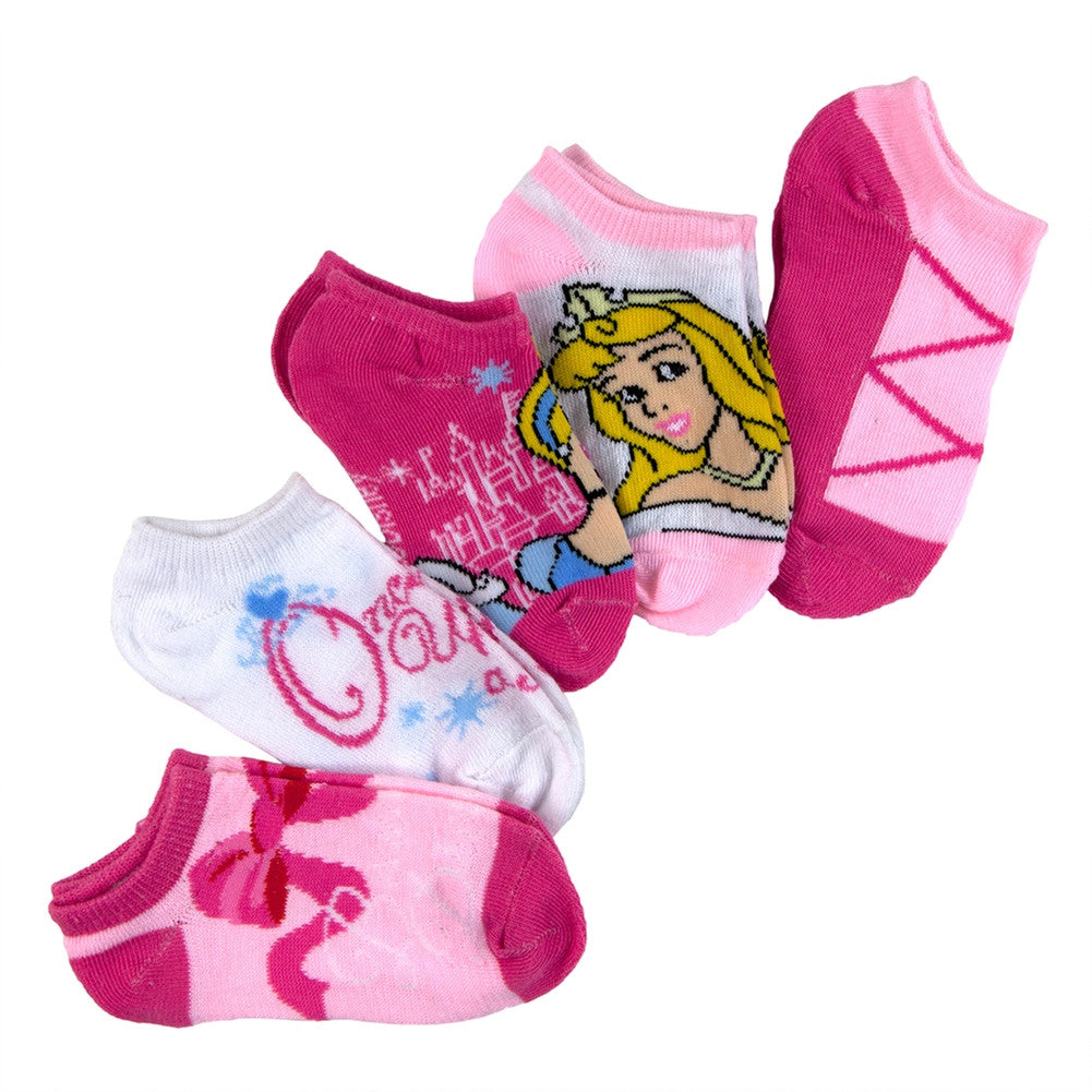 Disney Princesses - Beautiful Dreamies Kids Socks 5-Pack Juvenile Socks Disney Princesses 6.5 Multi