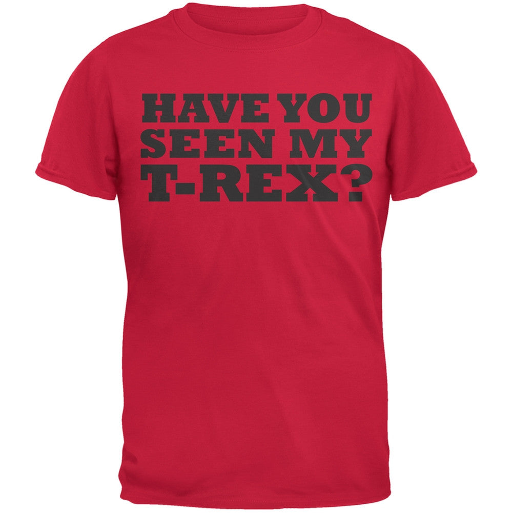 Jurassic - Have You Seen My T-Rex Red Youth Flip-up T-Shirt Youth T-Shirts Old Glory