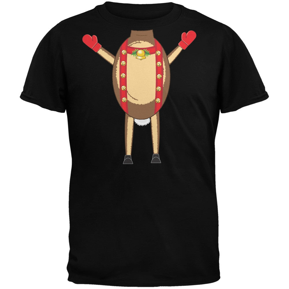 Reindeer Body Costume Black Youth T-Shirt Youth T-Shirts Old Glory