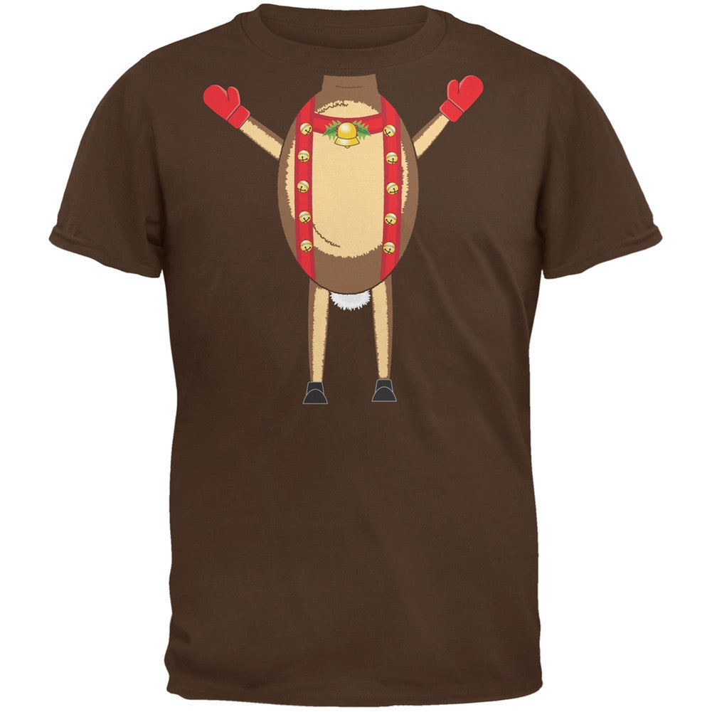 Reindeer Body Costume Black Youth T-Shirt Youth T-Shirts Old Glory