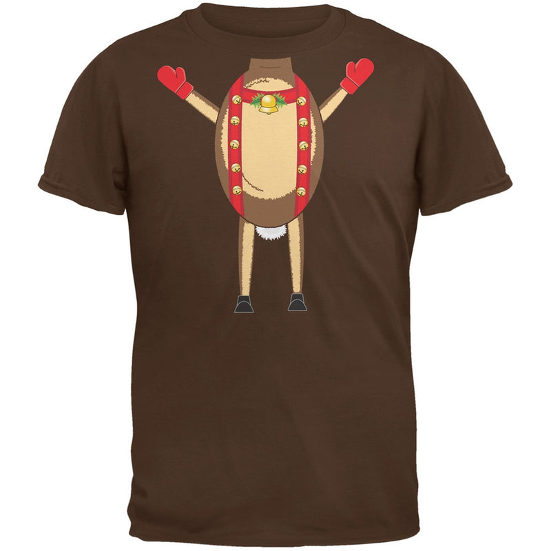 Reindeer Body Costume Black Youth T-Shirt Youth T-Shirts Old Glory