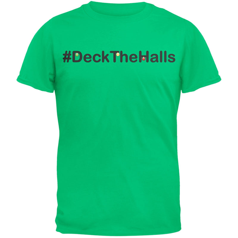 Hashtag Deck The Halls White T-Shirt Men's T-Shirts Old Glory