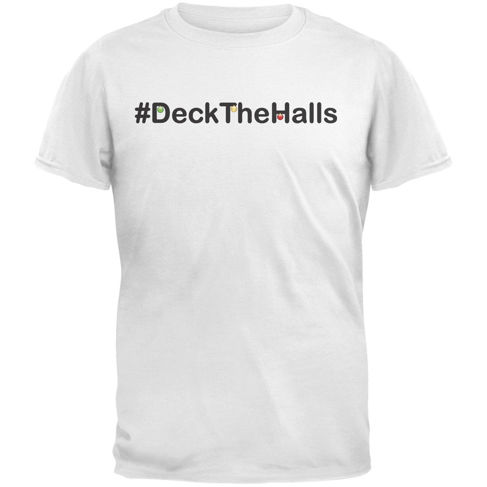 Hashtag Deck The Halls Green Youth T-Shirt Youth T-Shirts Old Glory