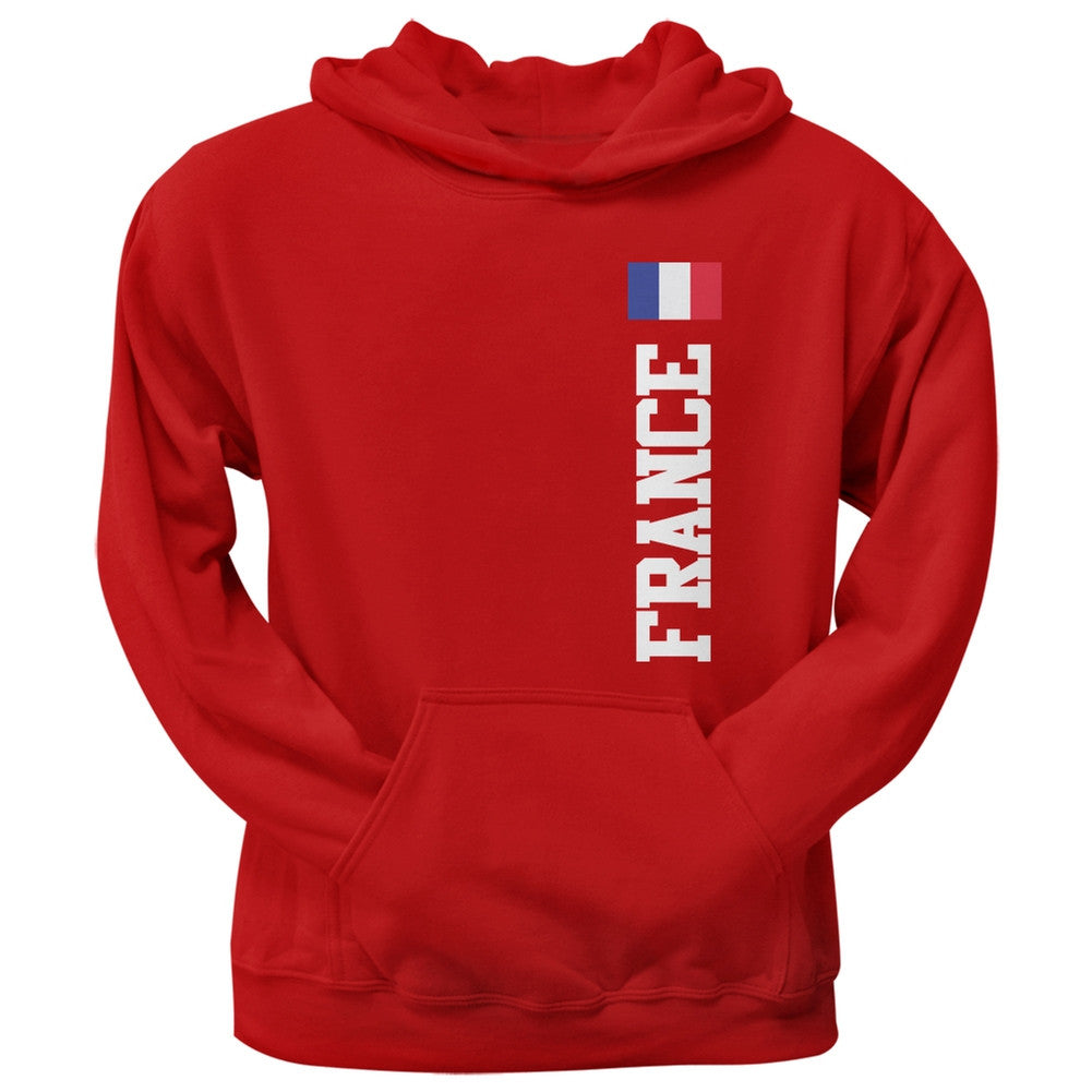 World Cup France Red Adult Pullover Hoodie Men's Hoodies FIFA