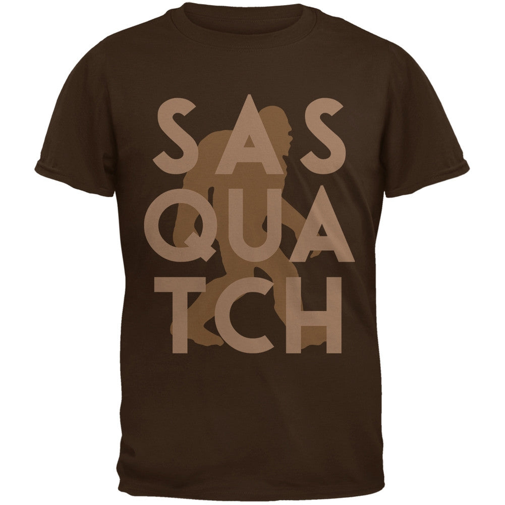 Sasquatch Brown Youth T-Shirt Youth T-Shirts Old Glory