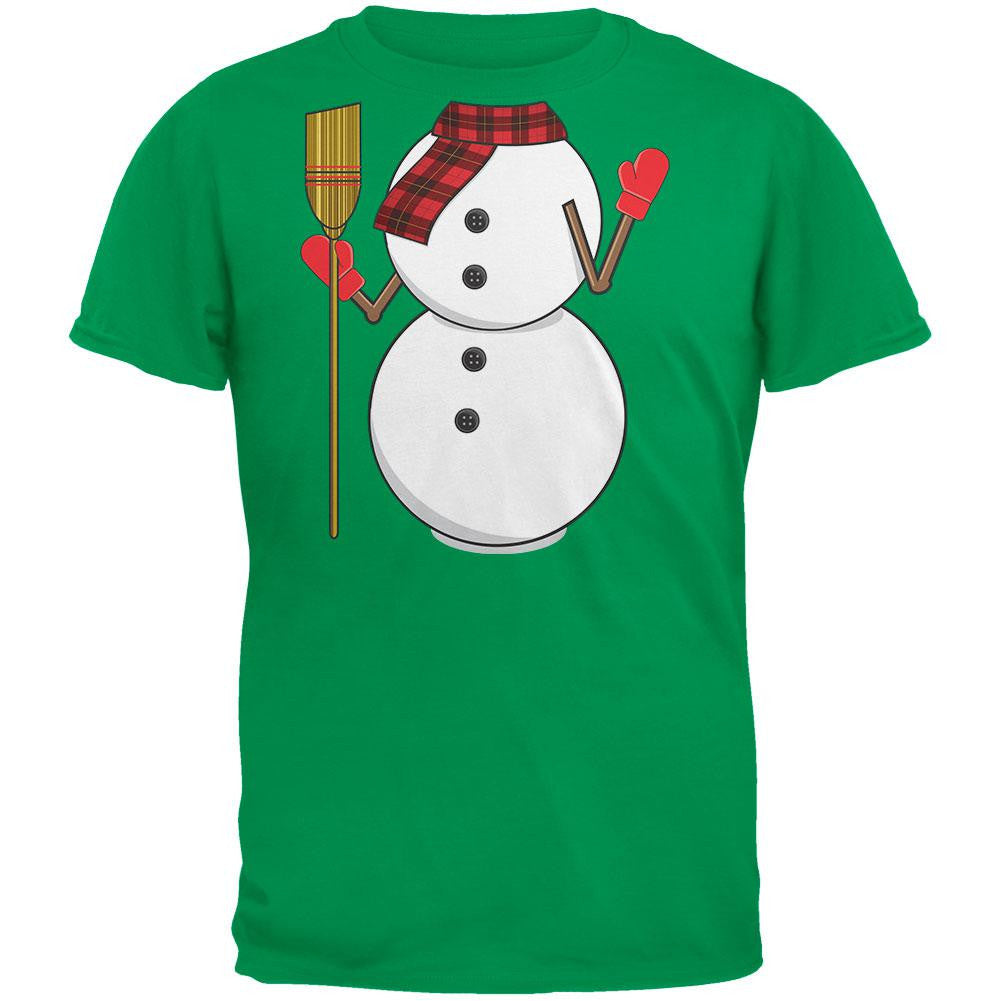 Snowman Body Costume Black Youth T-Shirt Youth T-Shirts Old Glory