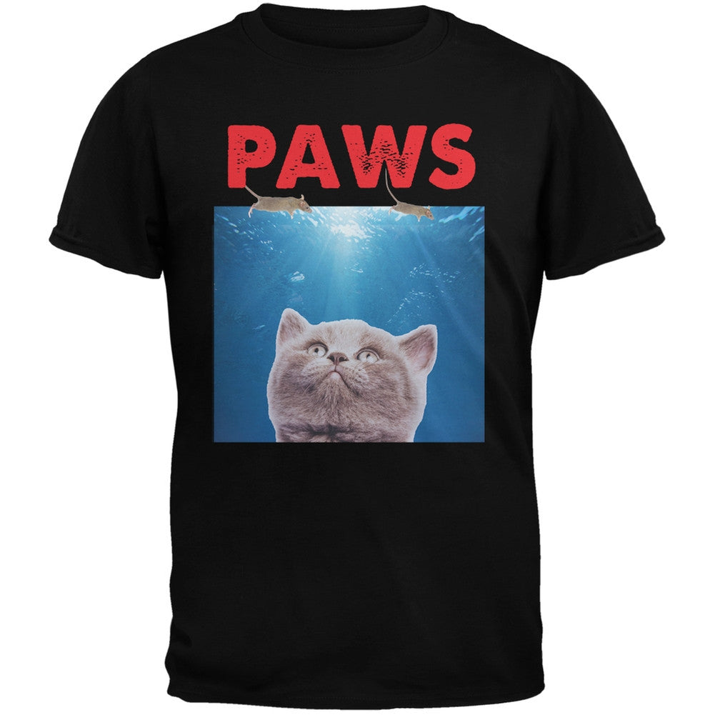 PAWS Black Youth T-Shirt Youth T-Shirts Old Glory