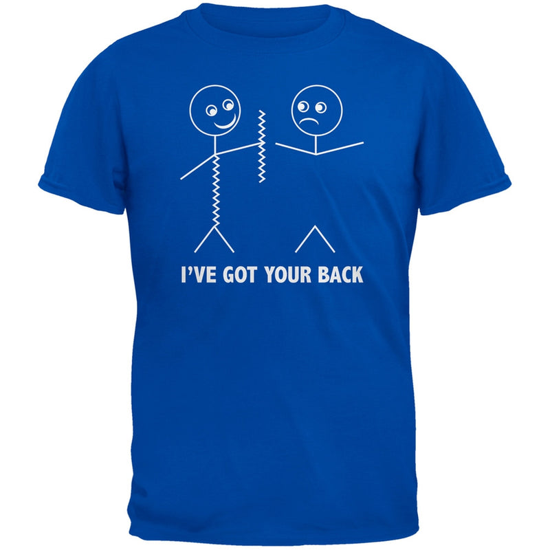 I've Got Your Back Stick Figure Black Youth T-Shirt Youth T-Shirts Old Glory