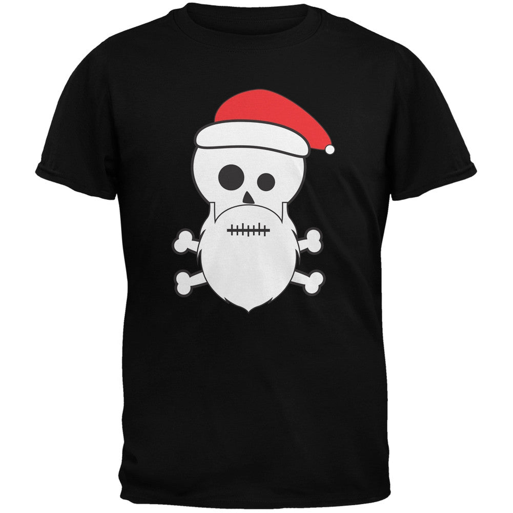 Skull and Crossbones Santa Sports Grey Youth T-Shirt Youth T-Shirts Old Glory