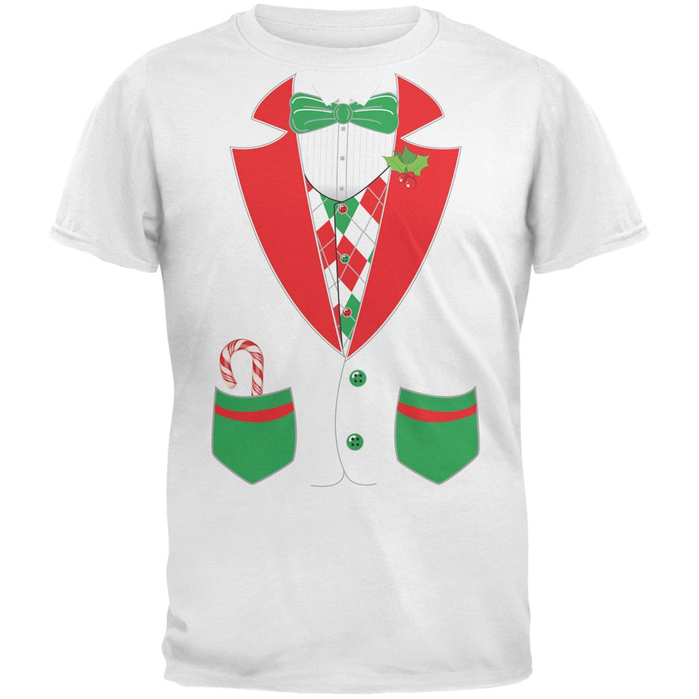 Christmas Tuxedo Costume Black Youth T-Shirt Youth T-Shirts Old Glory