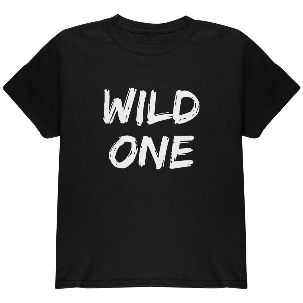Wild One Black Youth T-Shirt Youth T-Shirts Old Glory