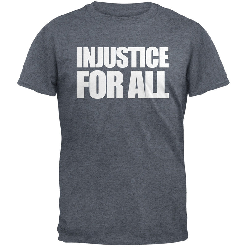 Injustice For All Black Adult T-Shirt Men's T-Shirts Old Glory