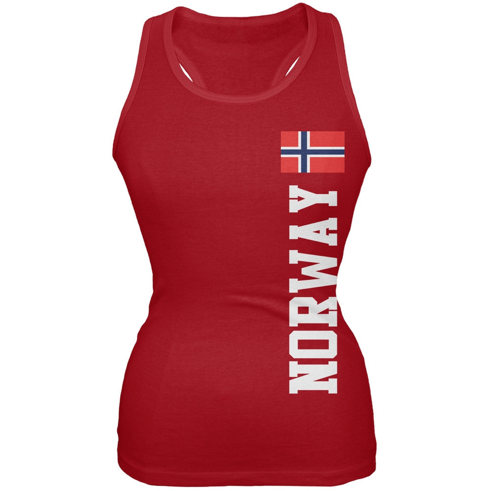 World Cup Norway Red Soft Juniors Tank Top Juniors Tank Tops FIFA 2XL Red