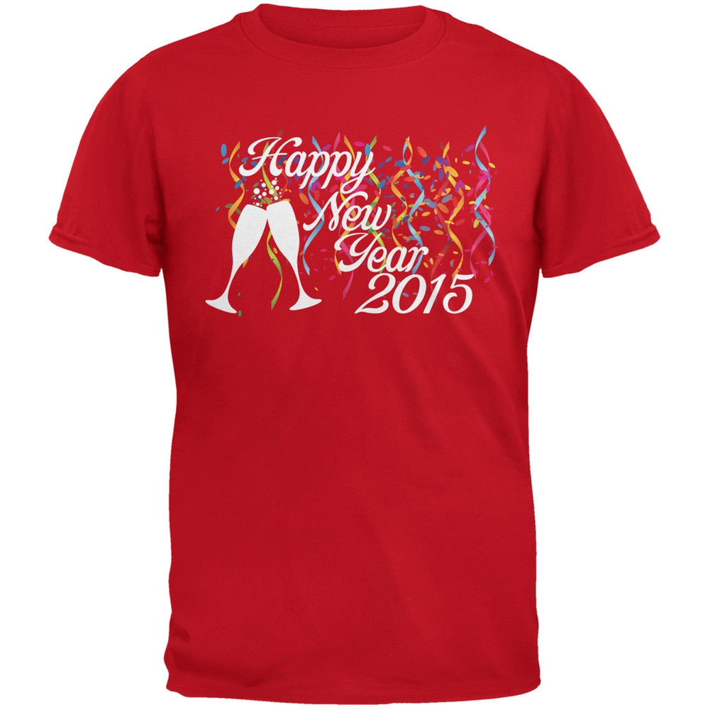 Happy New Year Party Black Youth T-Shirt Youth T-Shirts Old Glory