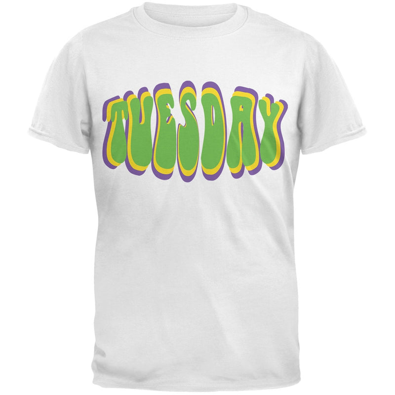Mardi Gras - Fat Tuesday Mardi Gras Black Youth T-Shirt Youth T-Shirts Old Glory