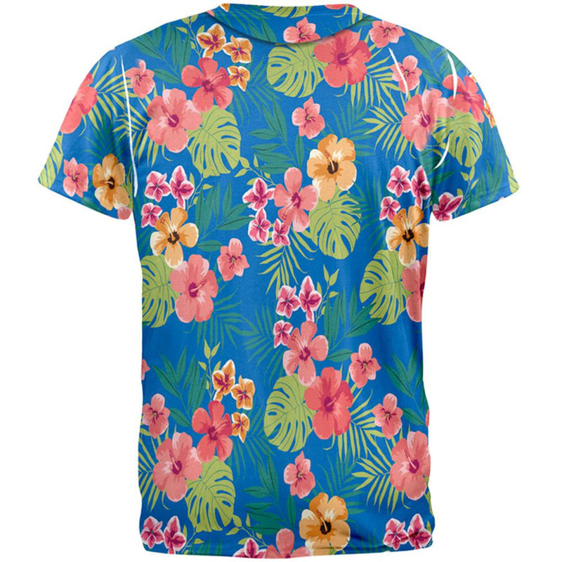 Hawaiian Shirt Costume All Over Adult T-Shirt Men's T-Shirts Old Glory