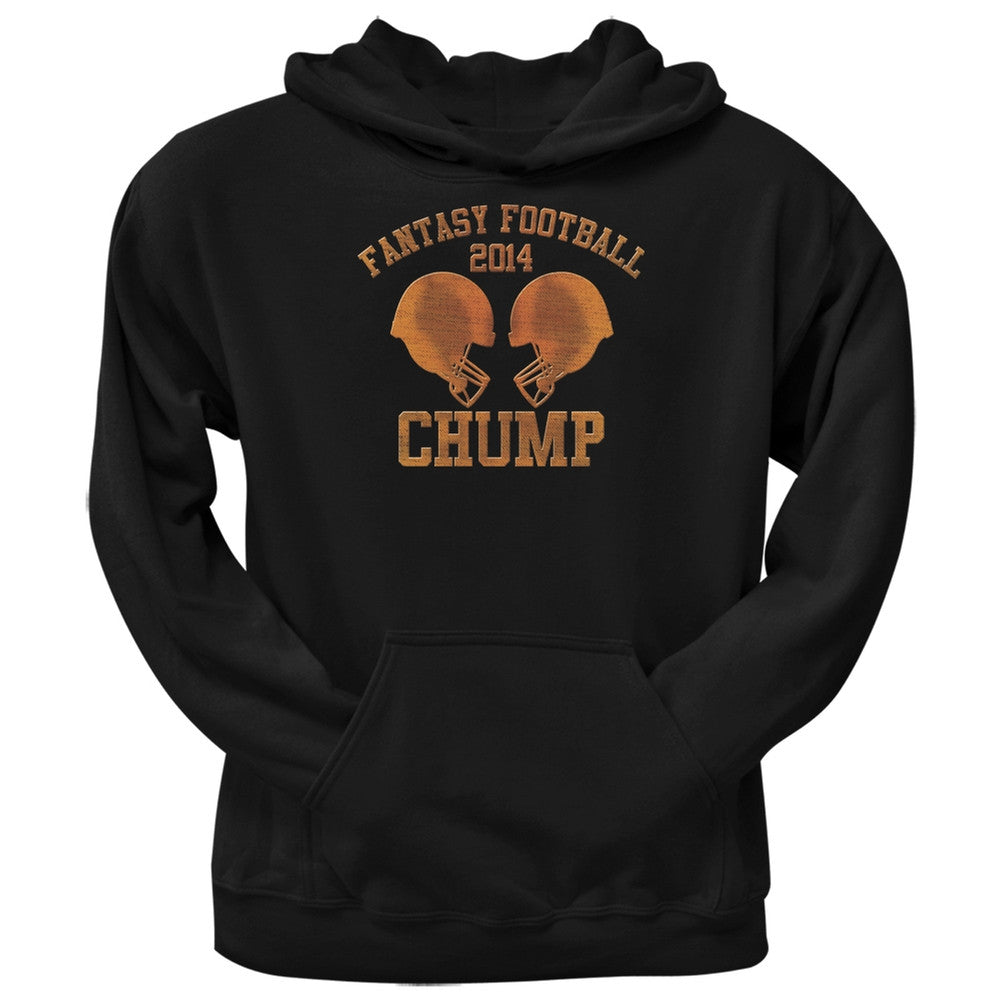Fantasy Football Chump 2014 Black Adult Pullover Hoodie Men's Hoodies Old Glory