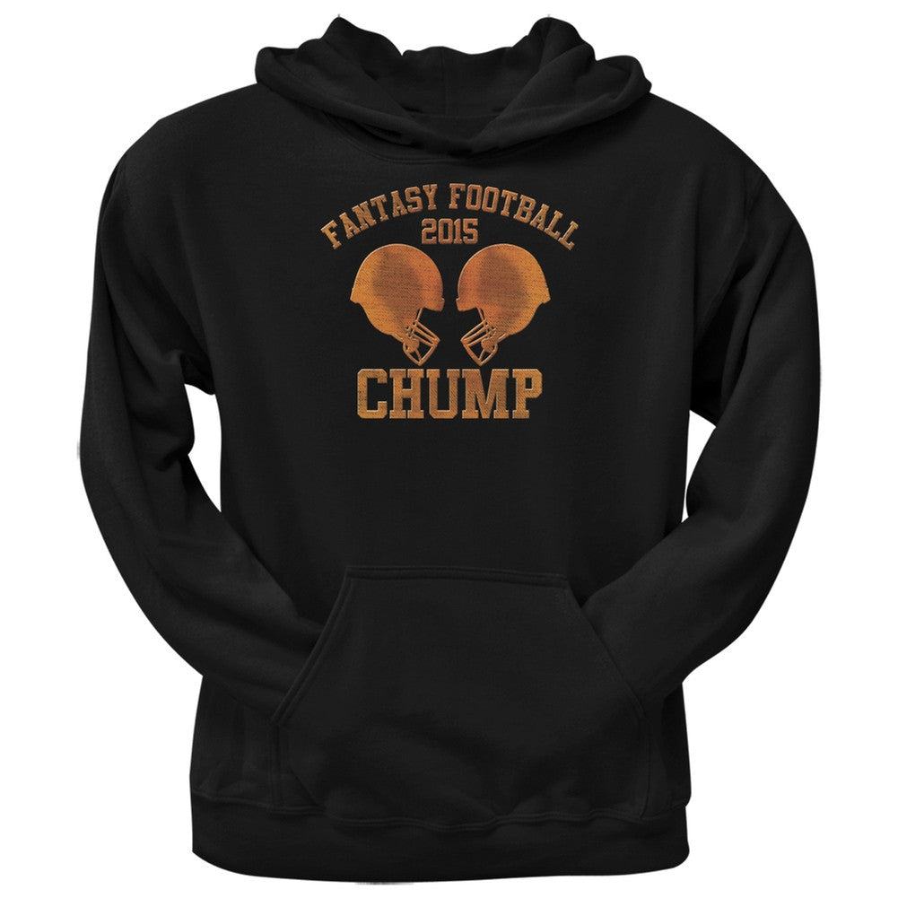 Fantasy Football Chump 2015 Black Adult Pullover Hoodie Men's Hoodies Old Glory