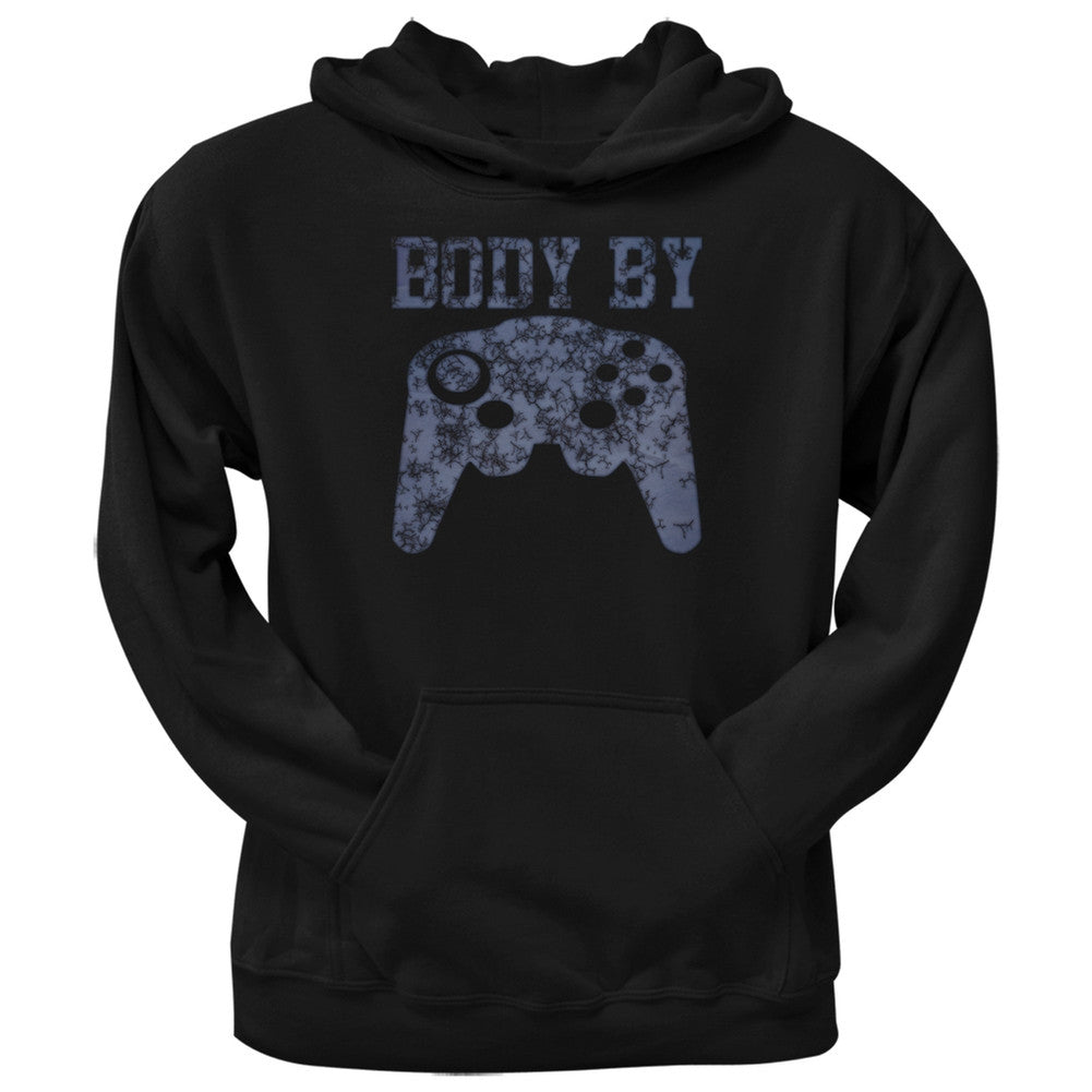 Body by Console Black Adult Pullover Hoodie Men's Hoodies Old Glory 2XL Black