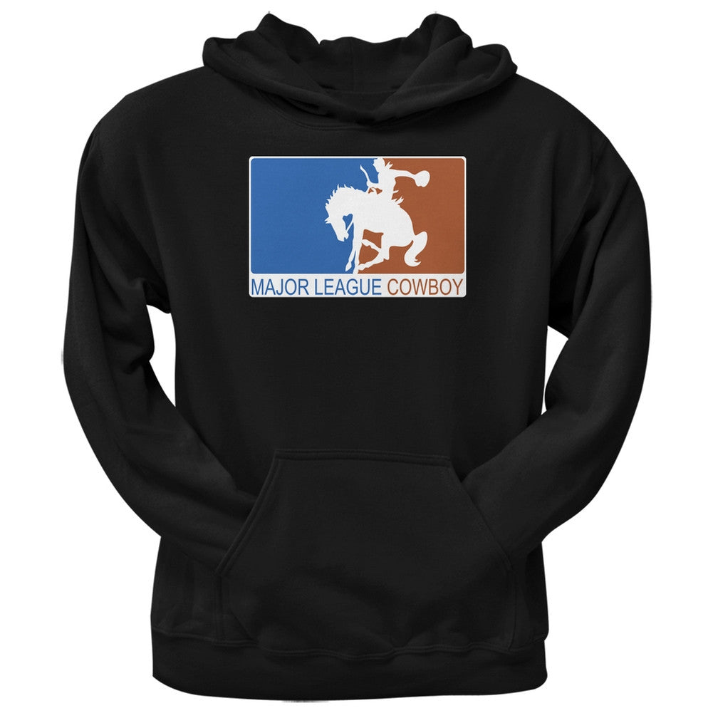 Major League Cowboy Black Adult Pullover Hoodie Men's Hoodies Old Glory