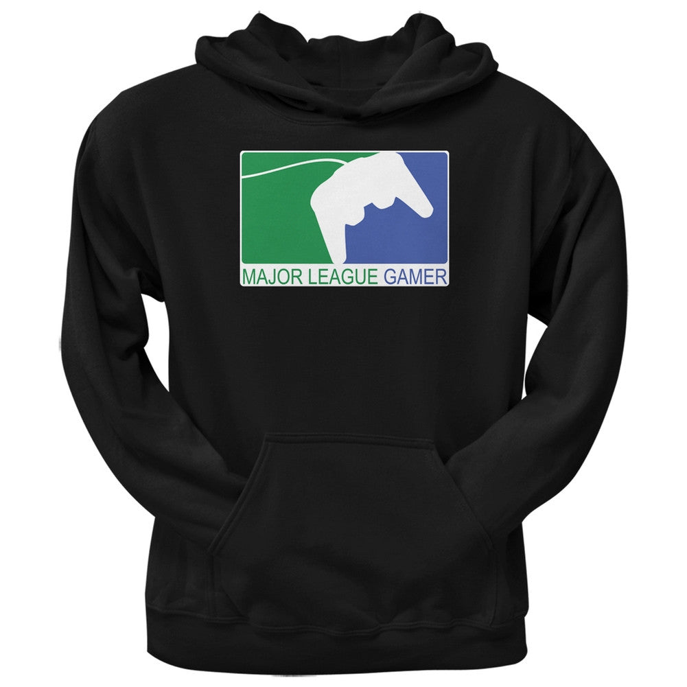 Major League Gamer Black Adult Pullover Hoodie Men's Hoodies Old Glory 2XL Black