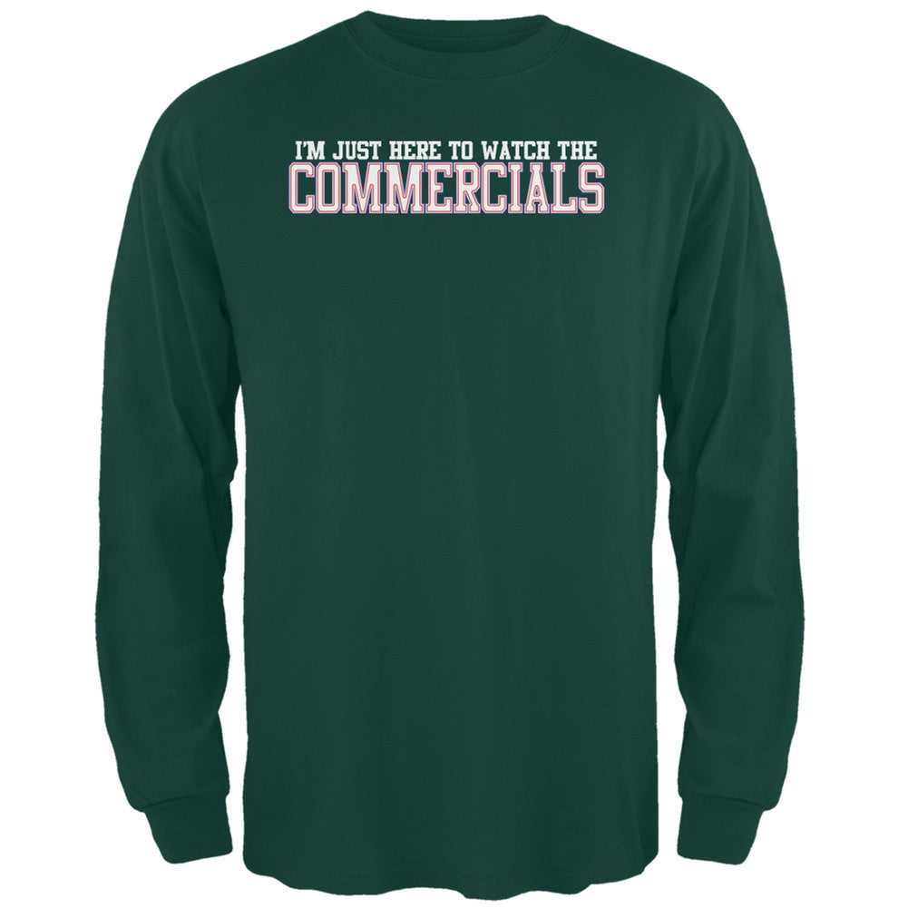 Big Game Commercial Forest Green Adult Long Sleeve T-Shirt Men's Long Sleeves Old Glory 2XL Green