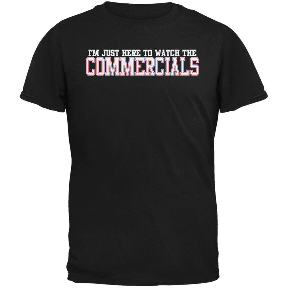 Big Game Commercial Black Adult T-Shirt Men's T-Shirts Old Glory 2XL Black