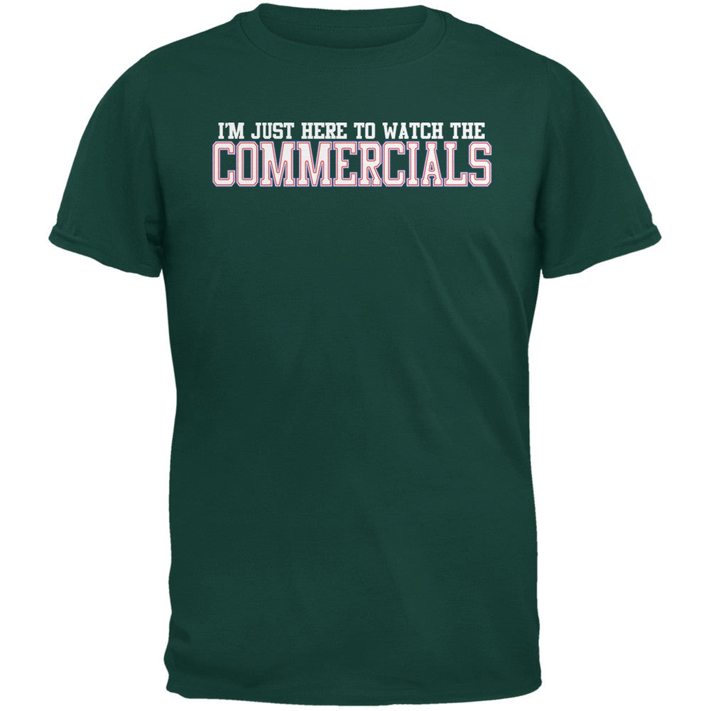 Big Game Commercial Forest Adult T-Shirt Men's T-Shirts Old Glory 2XL Green