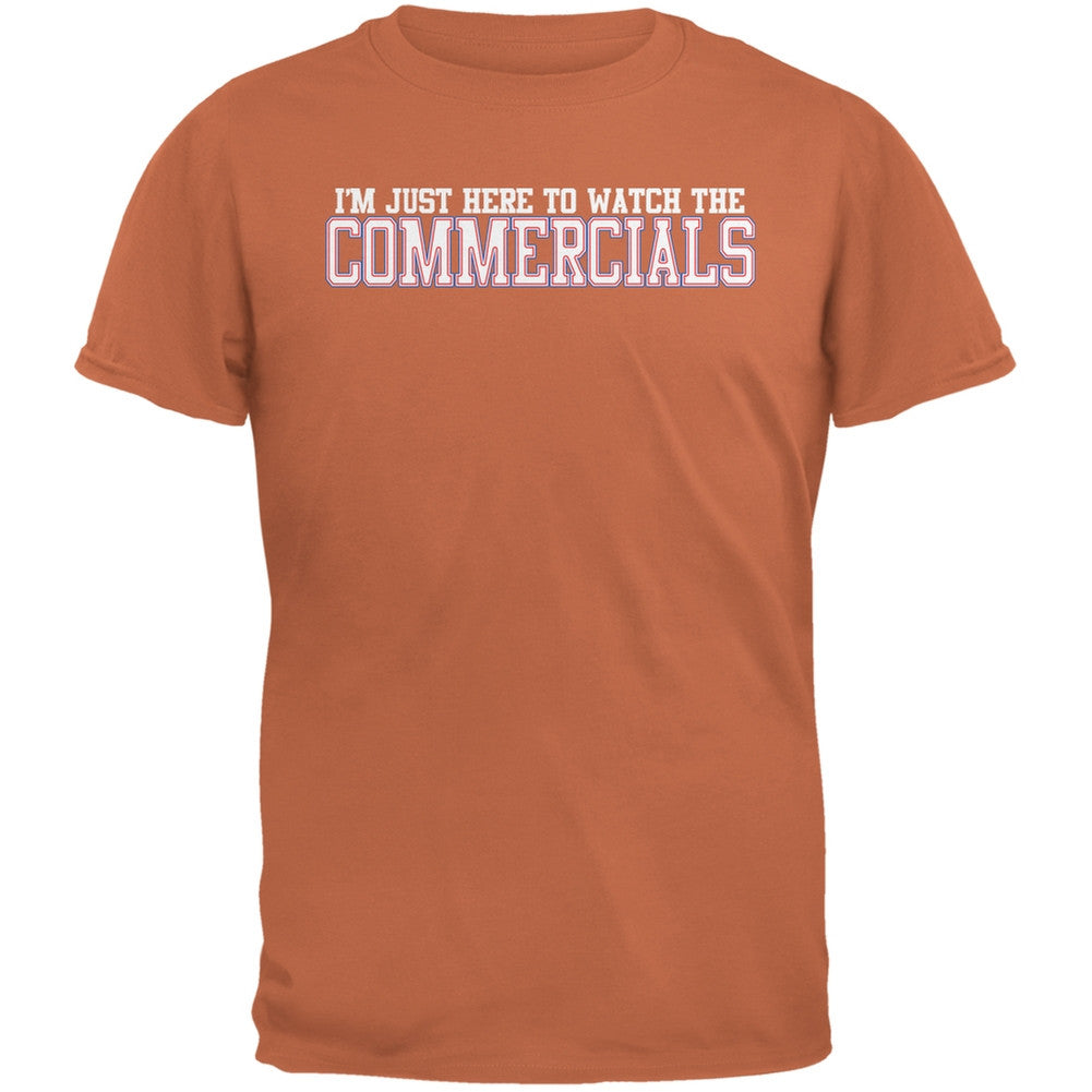 Big Game Commercial Texas Orange Adult T-Shirt Men's T-Shirts Old Glory 2XL Orange