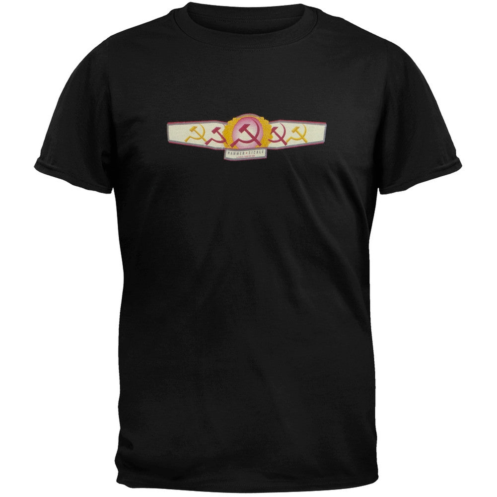 Hammer + Sickle - La Habana Tradicion Serie Cigars Soft Adult T-Shirt Men's T-Shirts Hammer + Sickle LG Black